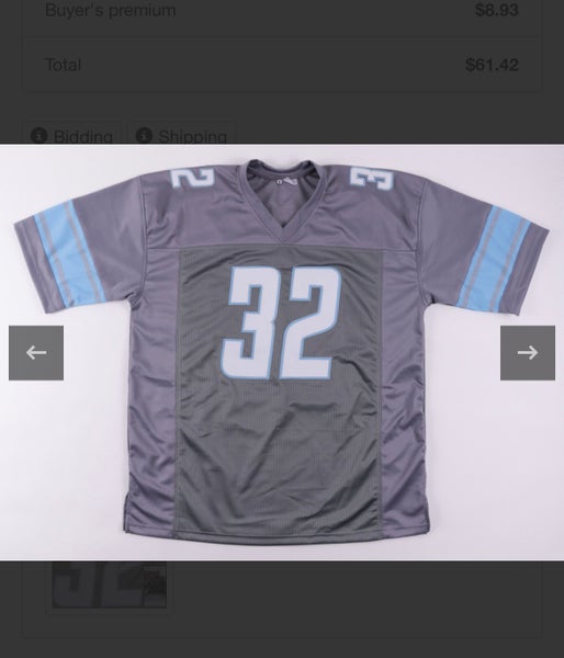 D'Andre Swift Detroit Lions Away Jersey - Grey