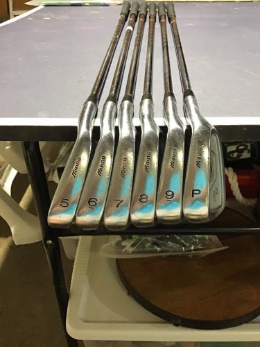 Men's Right Handed Stiff Flex Steel Shaft T Zoid comp EZ forged Iron Set