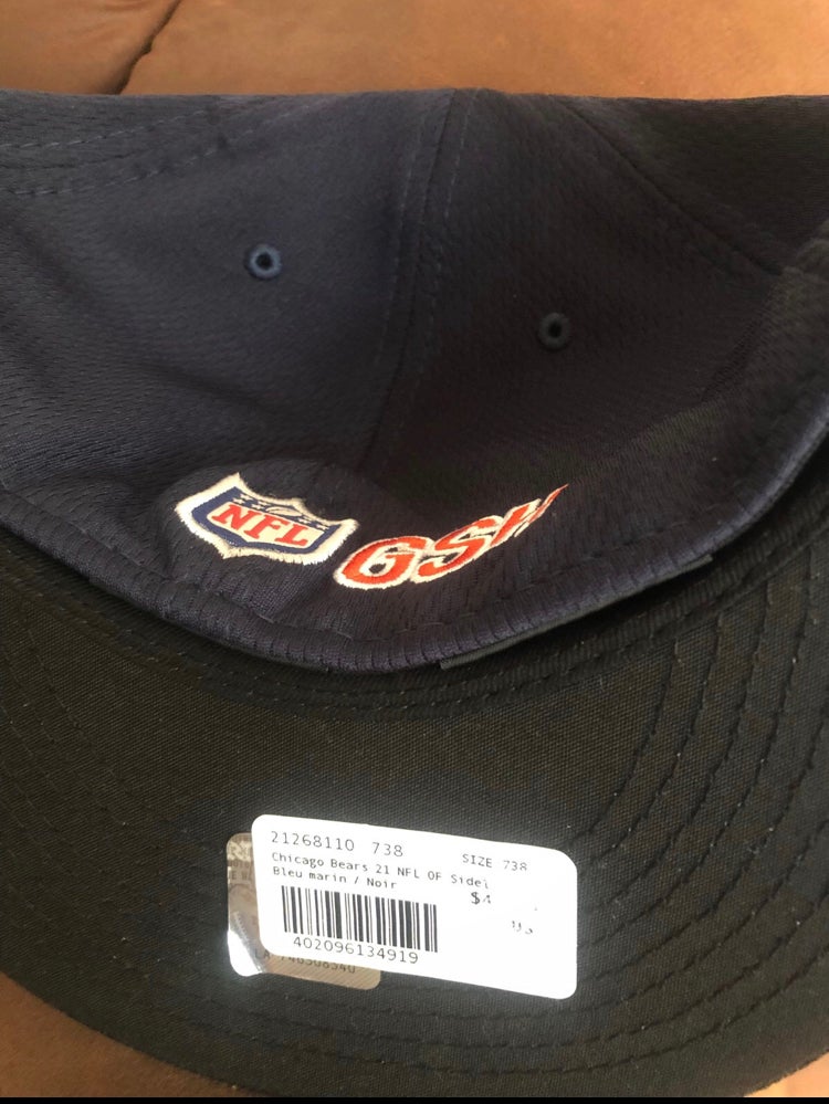 NWT CHICAGO BEARS REDUX FITTED HAT NEW ERA 5950 7 1/8 1/4 3/8 1/2 5/8 3/4  7/8