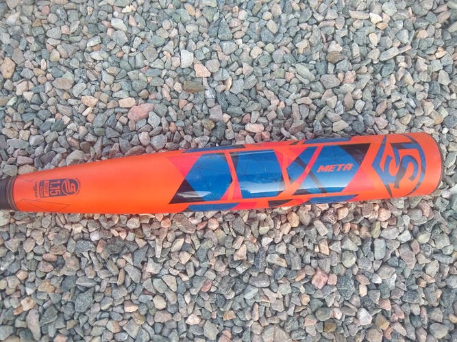 Used USSSA Certified Louisville Slugger Composite Meta Bat (-5) 27 oz 32"