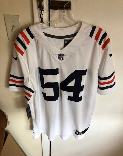 Buy the Mens White Chicago Bears Mitchell Trubisky #10 Football NFL Jersey  Size L