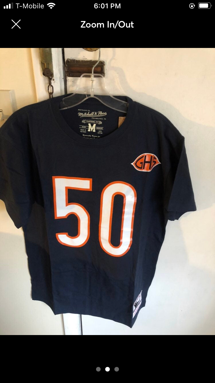 mitchell and ness chicago bears jersey