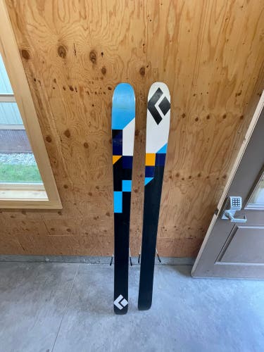 Used  Black Diamond Zealot 182With Touring Bindings Max Din 12 Zealot Skis