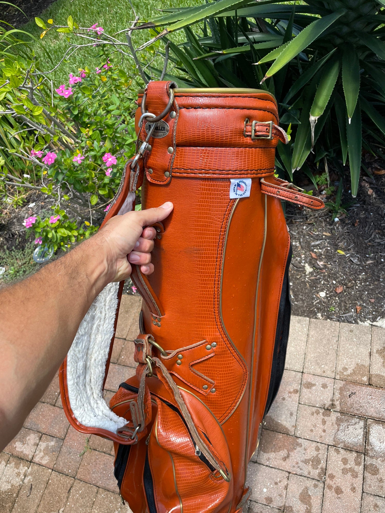 Classic Golf Bag By Millers with original rain cover SidelineSwap