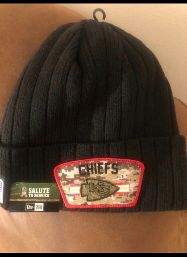 Kansas City chiefs New Era NFL STS knit hat