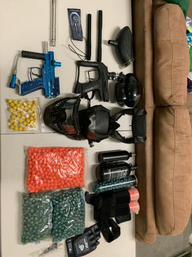 Used Paintball Gear