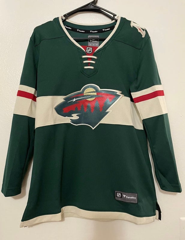 Minnesota Wild CCM Hockey Jersey Men’s XL Red Green Blank