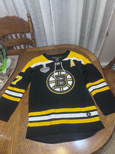 Boston Bruins Patrice Bergeron 2019 Stanley Cup Final Hockey Jersey