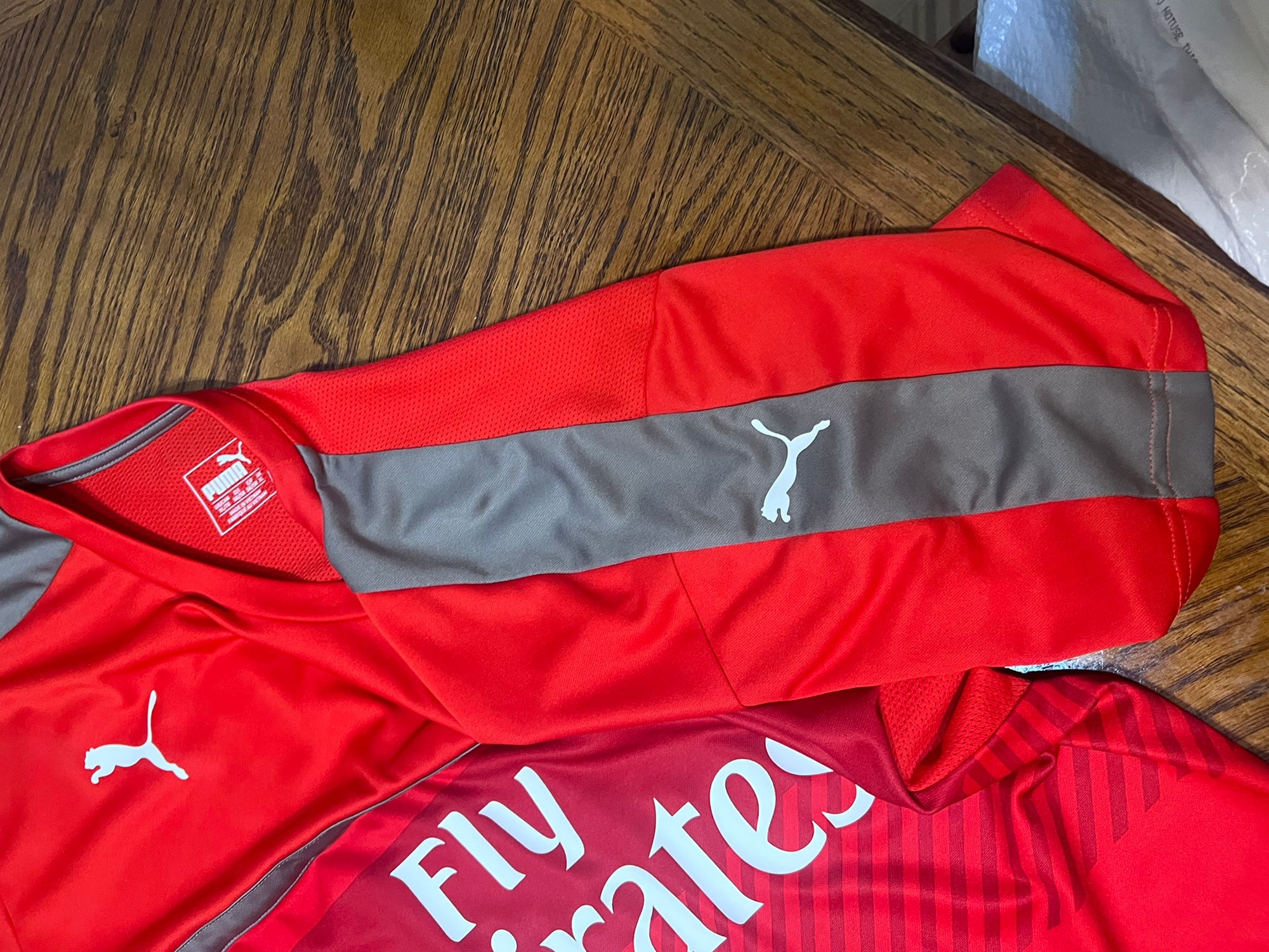 Puma Arsenal Gunners Soccer Football Jersey Mens Medium nwot