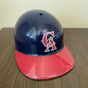 California Angels MLB BASEBALL VINTAGE Adjustrap Plastic Batting Helmet!