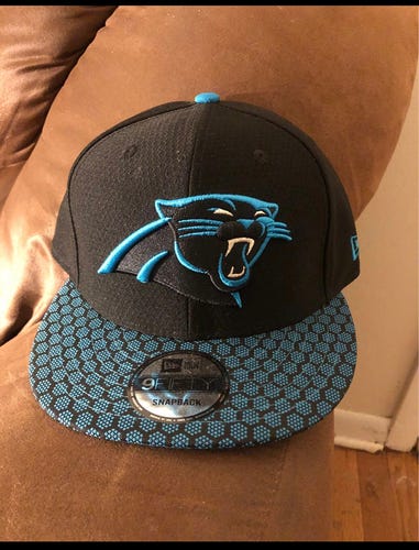 Carolina Panthers new era NFL sideline SnapBack hat