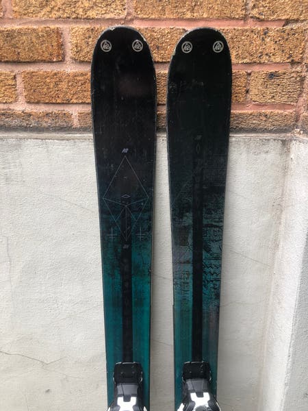 K2 Shreditor 92 163cm with Adjustable Salomon Warden Bindings