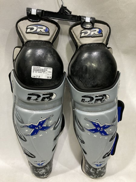 Used Dr X45 17" Ice Hockey Shin Guards