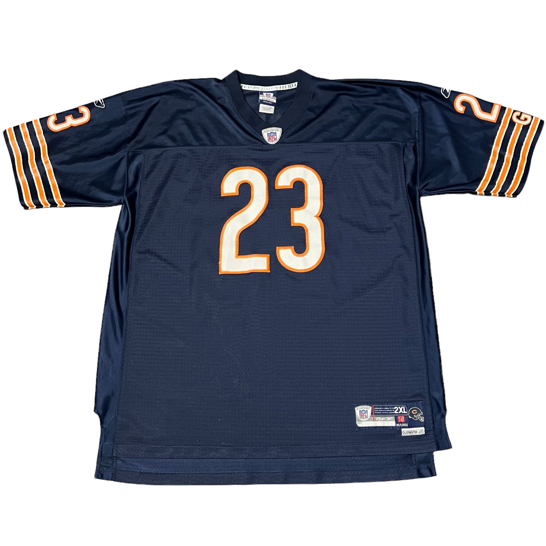 Mitchell and Ness Bears 23 Devin Hester Throwback White NFL Jersey