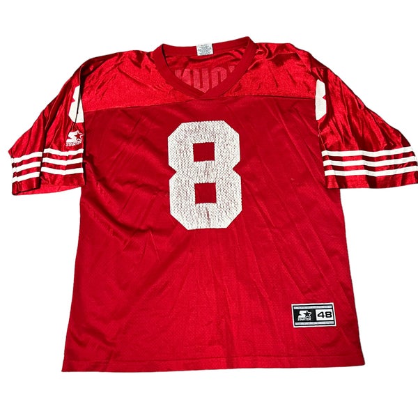 San Francisco 49ers Steve Young Black Throwback Jersey