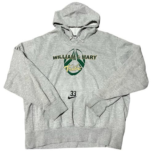 Nike William & Mary Tribe Football Team Issued Hoodie