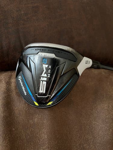 Men's Right Handed Stiff Flex 5 Wood SIM2 MAX Fairway Wood