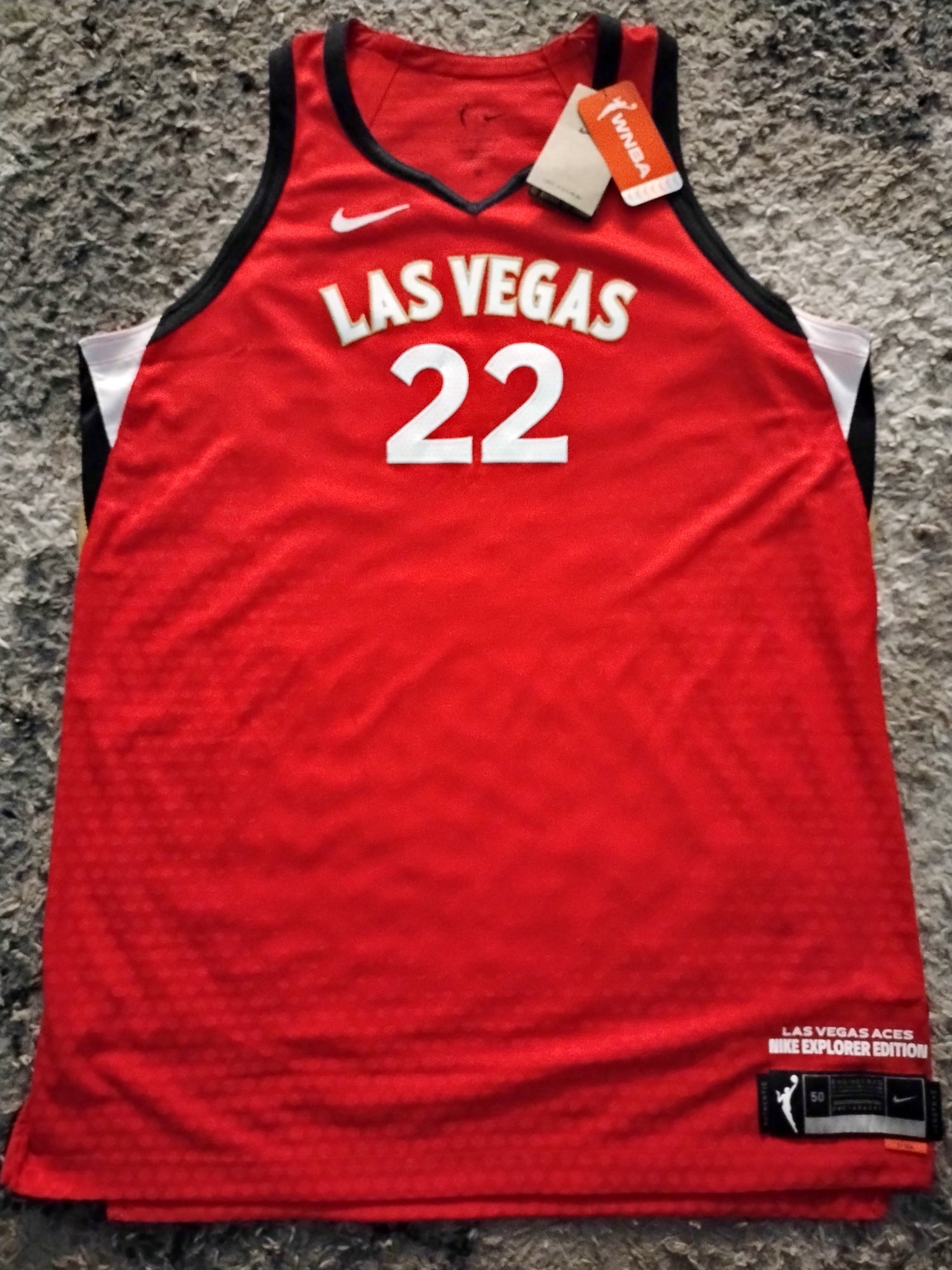 Nike A'ja Wilson Las Vegas Aces Women's Basketball Jersey SidelineSwap