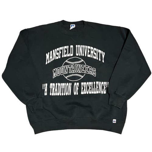 Vintage Mansfield University Baseball Crewneck