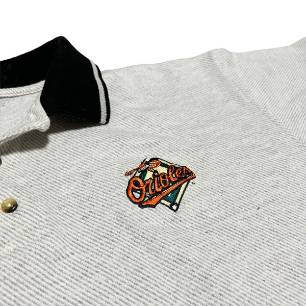 Large 90's Baltimore Orioles Men's Polo Golf Shirt 