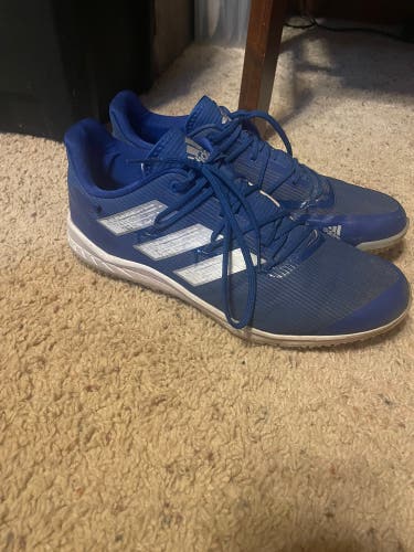Adidas Adizero Blue Turf Shoes: Size 11