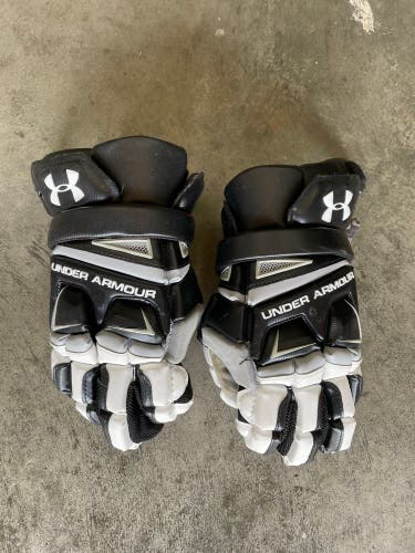 Used Player's Under Armour 13" Engage Lacrosse Gloves