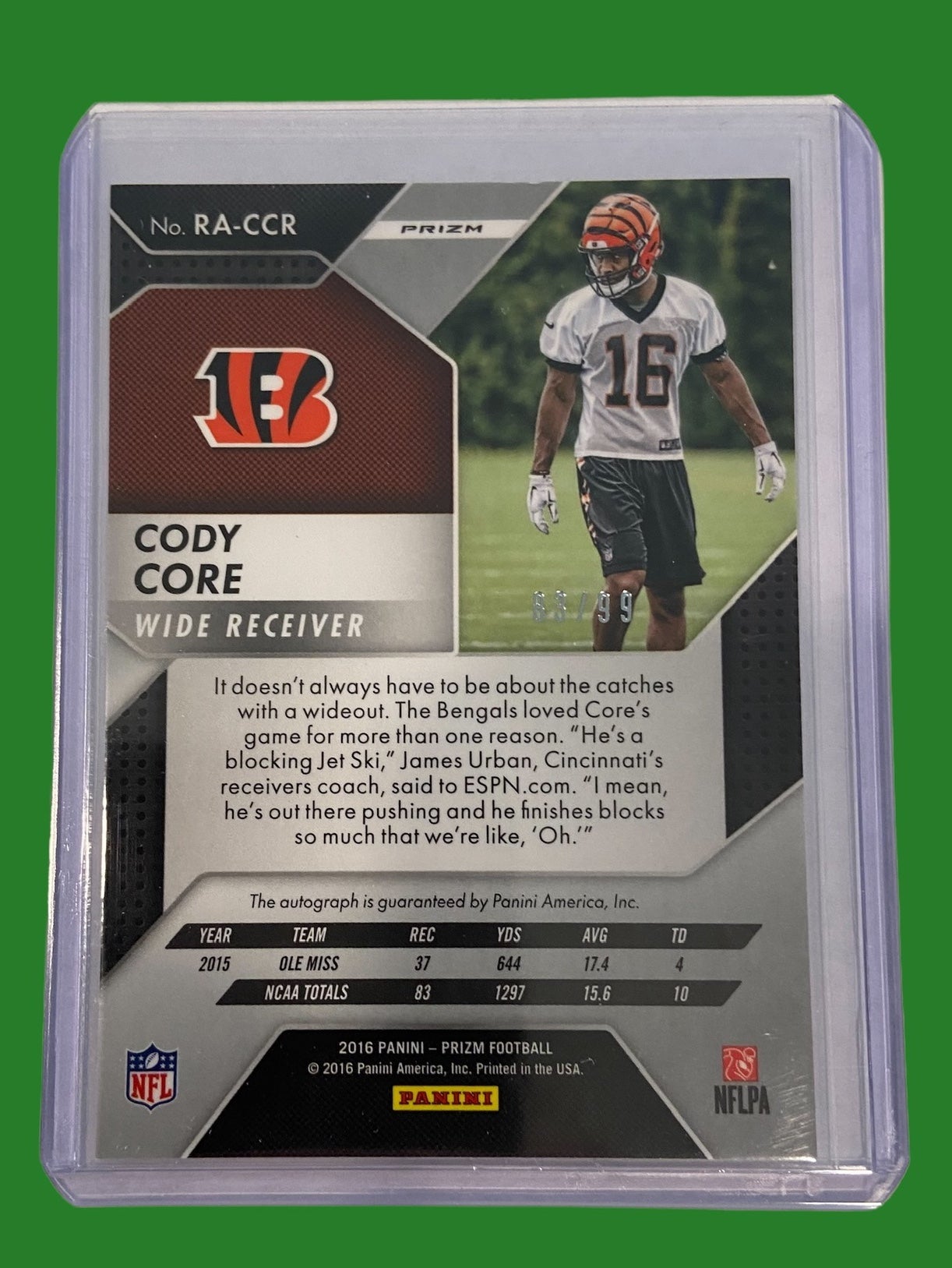 Cody Core Jersey Nfl Camo Cincinnati Bengals - Bluefink