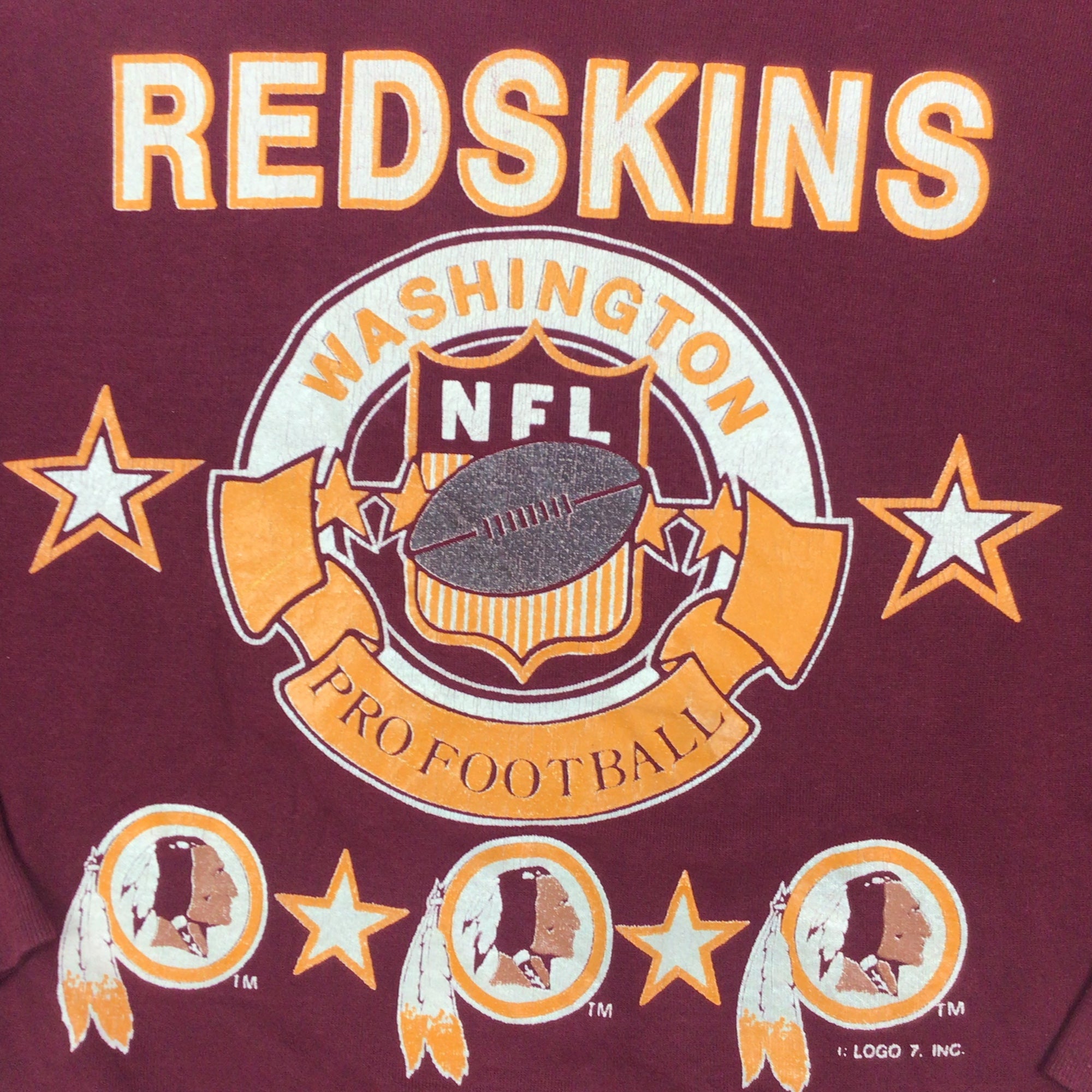 Washington Redskins Vintage NFL Crewneck Sweatshirt – SocialCreatures LTD