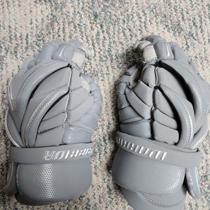 Used Warrior Evo Lacrosse Gloves
