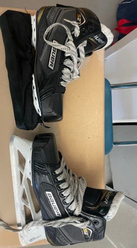 Used Bauer Regular Width  Size 6 Supreme S27 Hockey Goalie Skates