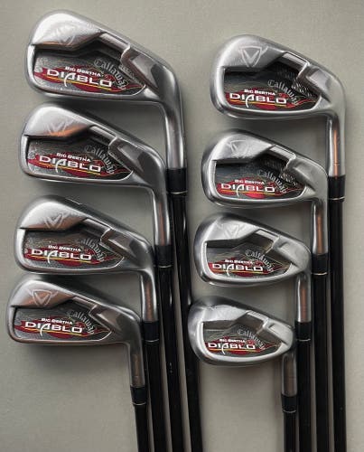 Callaway Diablo *Forged* graphite shaft golf clubs