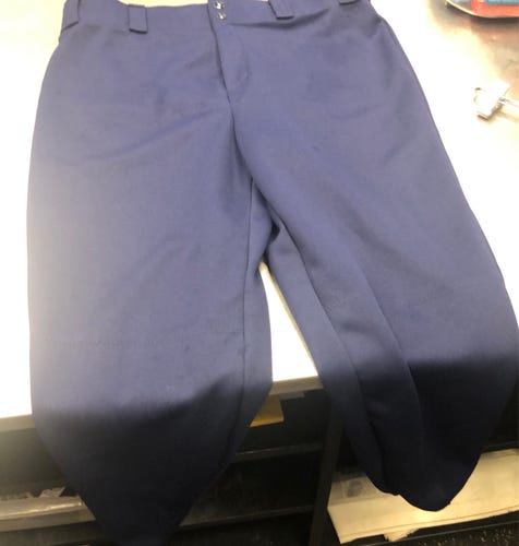 Augusta Baseball Pants Adult Large Navy