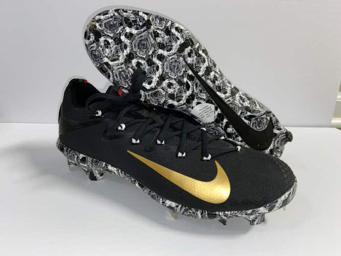 Nike Vapor Ultrafly Elite Baseball Cleats BHM Black History Month 14 AO1007-077