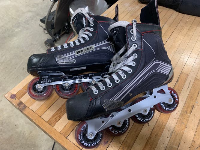 Used Bauer Regular Width Size 12 Vapor X400R Inline Skates
