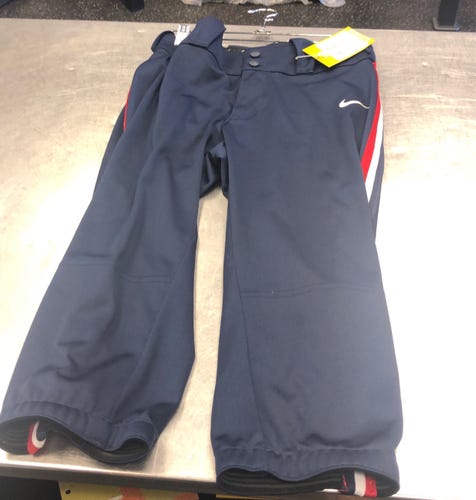 Nike 700877-419 Softball Pants Adult Medium Navy