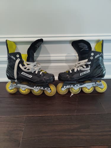 Used Bauer RS Inline Skates Size 5