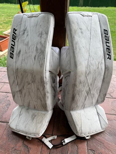 34+1" Bauer Supreme 3S Goalie Leg Pads Senior Medium