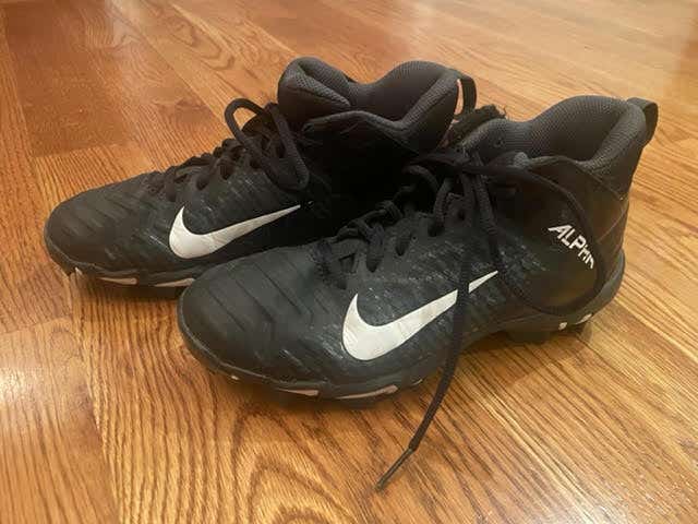 Used Youth Nike ALPHA football cleats, size 4