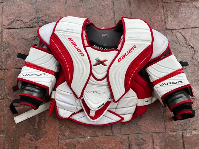 Bauer Vapor 1X Goalie Chest and Arm Protector Senior Small