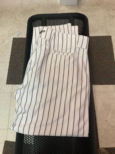 White Used XL Rawlings Game Pants