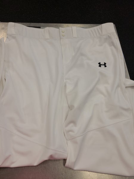 Used Under Armour BB/SB Pant Mens White 2X 11730-S000042237