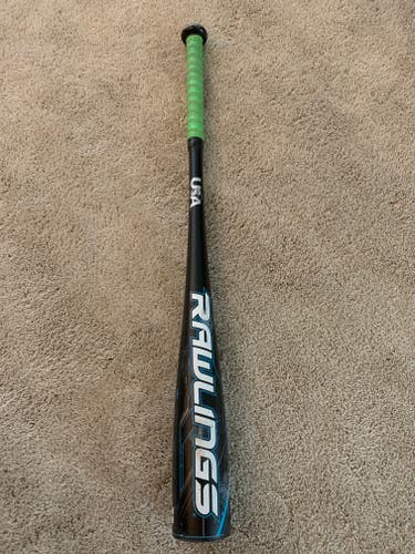 Used Rawlings Alloy Mach 2 Bat (-11) 17 oz 28"