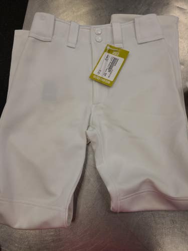 Mizuno Baseball Pants Youth Large White