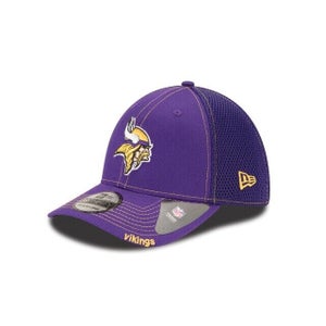 2022 Minnesota Vikings New Era 39THIRTY NFL Neo Stretch Flex Mesh Cap Hat Purple