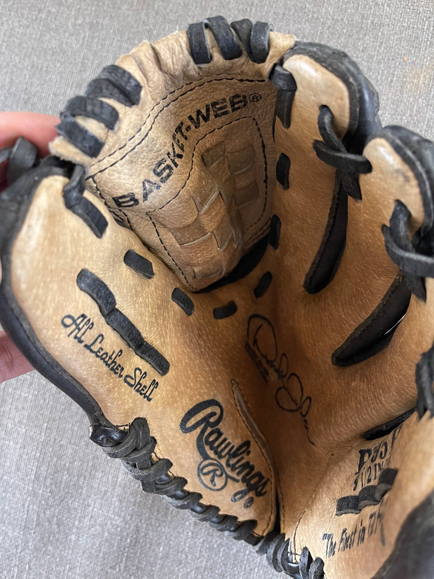 Rawlings Baseball Glove PP95P3 Derek Jeter 9.5" Right-Handed Throw Youth 