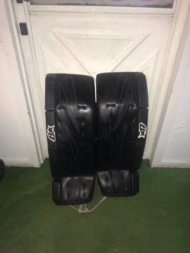 Brian Netzero Leg pads with Reebok XLT28 Glove and Blocker