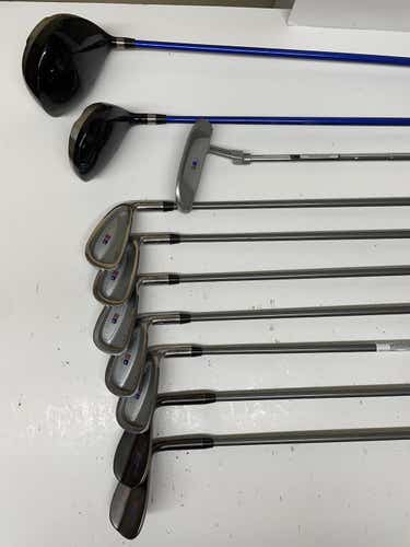 Used Us Kids Teen Set 10 Piece Regular Flex Graphite Shaft Junior Club Sets
