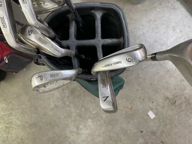 Used 13 Piece Regular Flex Steel Shaft Mens Package Sets