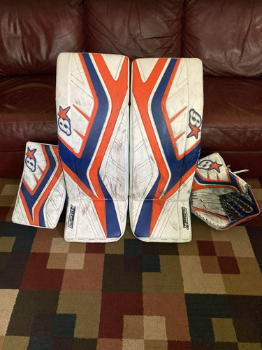 Used 35" Regular Brian's Optik Goalie Full Set Pro Stock