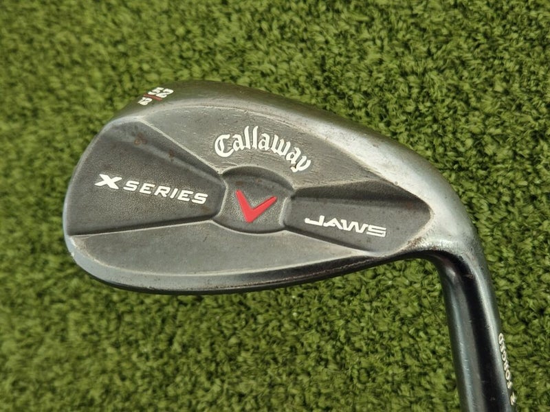 Callaway X Series Jaws Forged MD 52* Gap Wedge RH X Series Steel